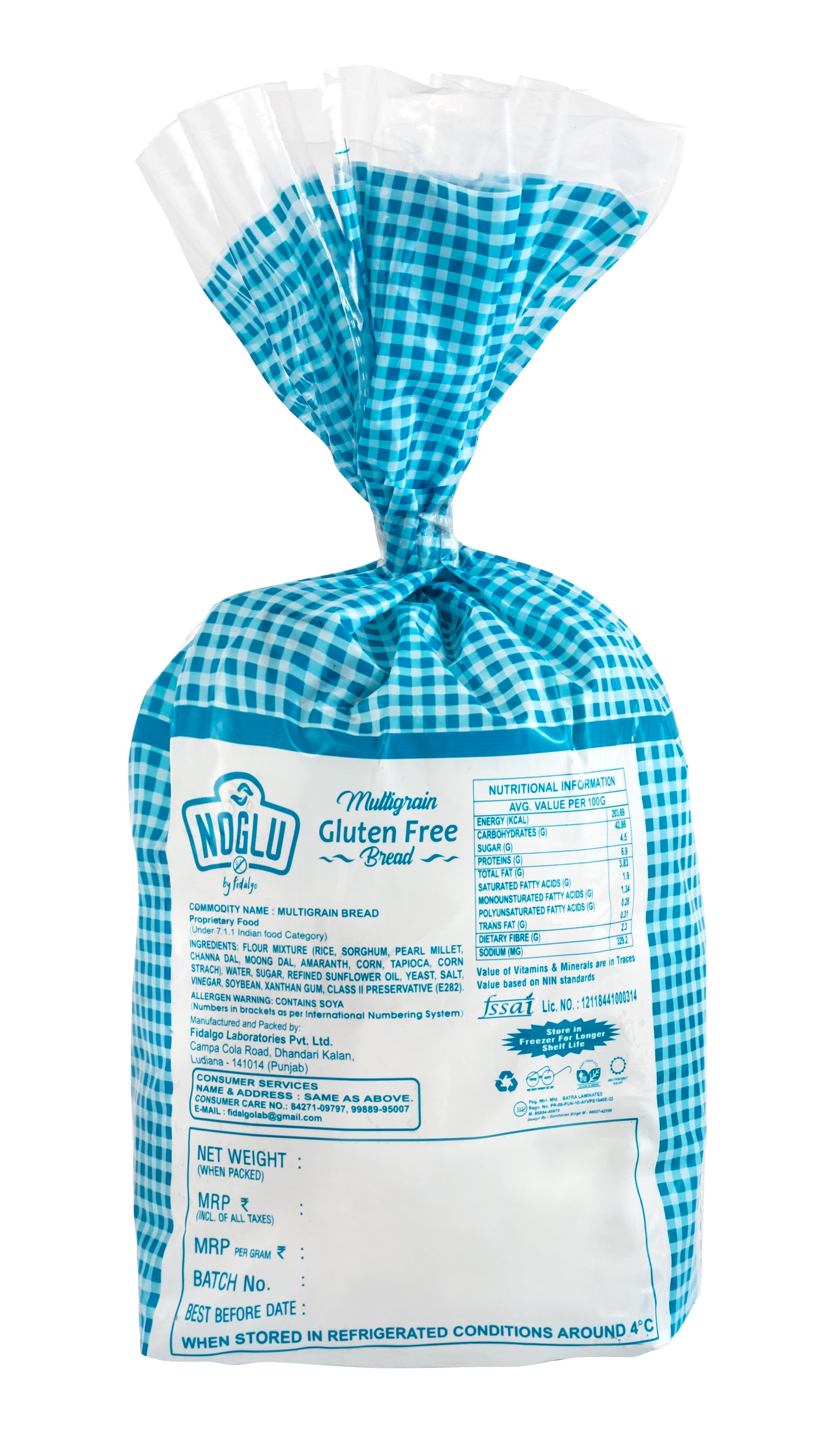 NOGLU (By Fidalgo) Gluten Free Bread