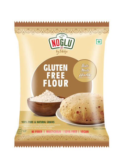 NOGLU Gluten-free Flour 1 Kg | 100% Certified Gluten-Free | Multigrain