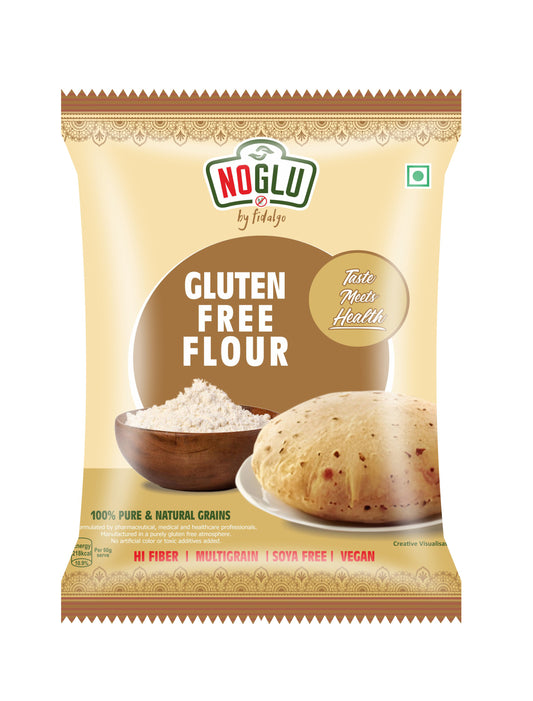 NOGLU Gluten-free Flour 1 Kg | 100% Certified Gluten-Free | Multigrain